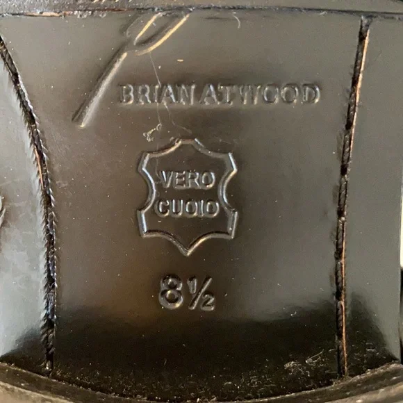 Brian Atwood Black Leather Riding Boots - Picture 13 of 13